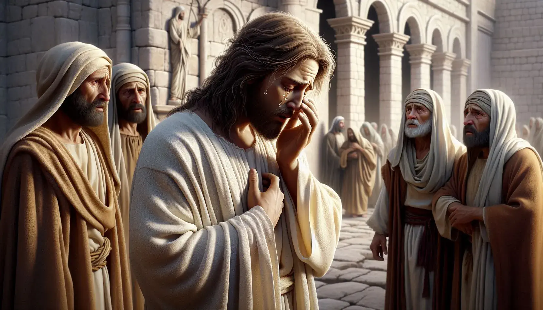 Jesus cried - what caused Jesus to cry