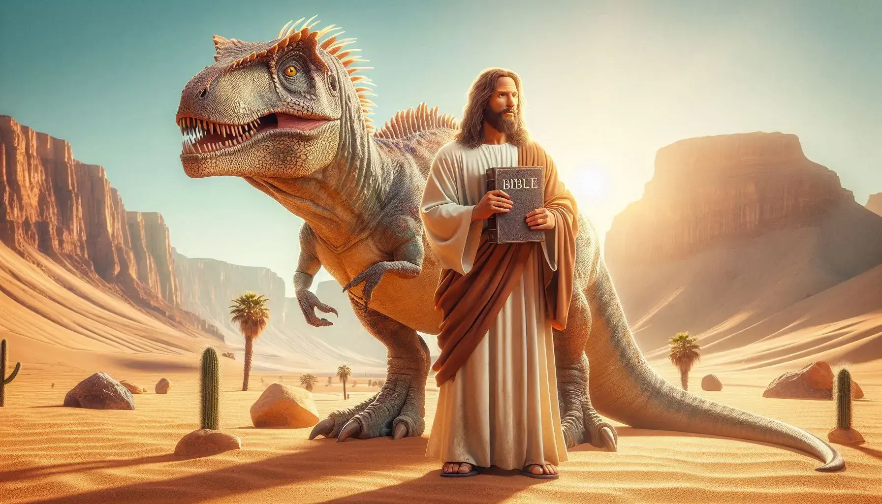 What is said about dinosaurs in the Bible