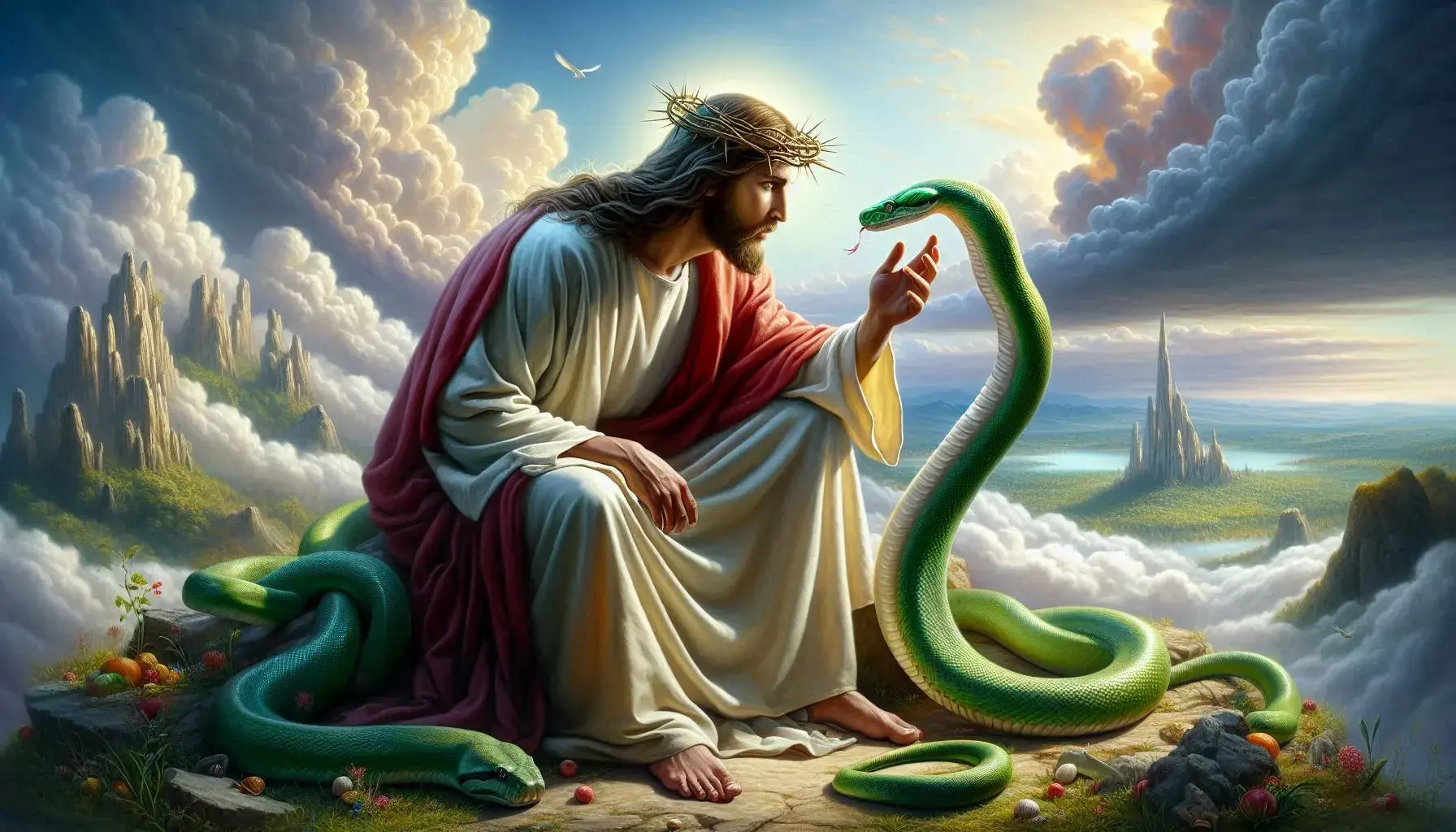 What is said about snakes in the Bible